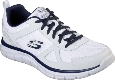 Immagine prodotto di Skechers scarpe da uomo stringate Sporty suola in gomma bianco