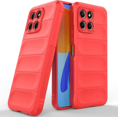 Obrázek produktu pro Honor X8 5G Pouzdro, Měkké TPU Silikonové Nárazuvzdorné Ochranné Pouzdro pro Honor X8 5G červené