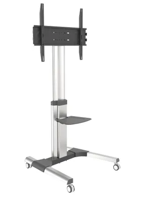 Zdjęcie produktu dla Stojak mobilny Techly 50"-92", 70kg, z półką AV
