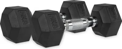 Produktbild von VirtuFit Hexa Kurzhantel Pro Set 2 x 5 kg