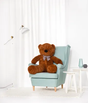 Zdjęcie produktu dla Gustaw Miś Duży XXL (Brązowy, 140cm) Classico pluszowy miś, pluszowy miś XXL, pluszowy miś gigant, pluszowy miś
