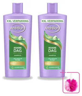 Produktbild von 2 x Andrélon Shampoo Iedere Dag - 685 ml - Sparpackung - 2 Stücke