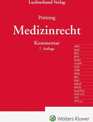 Produktbild von Medizinrecht Kommentar