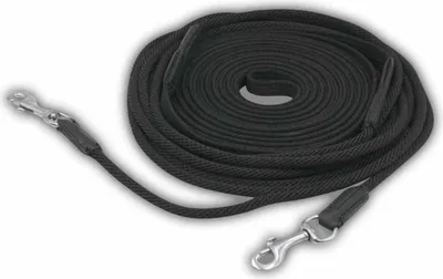 Produktbild von Doppellonge, schwarz Doppel Longe Longierleine 16 Meter