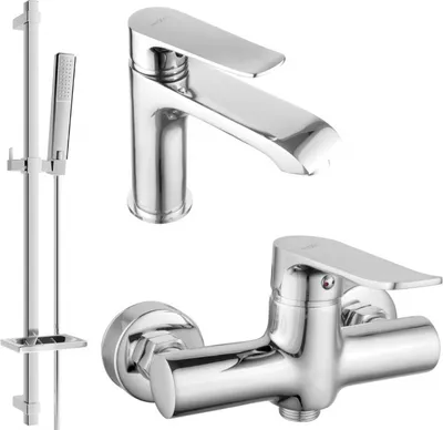 Produktbild von Mexen Pecos DQ72 Brausegarnitur, Chrom - 72704DQ72-00