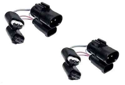 Für BMW 5er E39 Original Kufatec E39 Facelift Scheinwerfer Adapter Kabel Stecker in der Farbe von KUFATEC GmbH & Co. KG