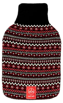 Produktbild von Wärmflasche mit Strickmuster