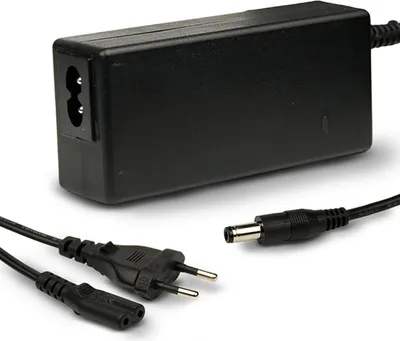 Produktbild von ISOLED Trafo 24V/DC, 0-60W, mit Rundstecker und Flachstecker