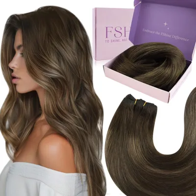 Produktbild von Echthaar-Haarsträhnen für Balayage-Farbe und einfache Anwendung