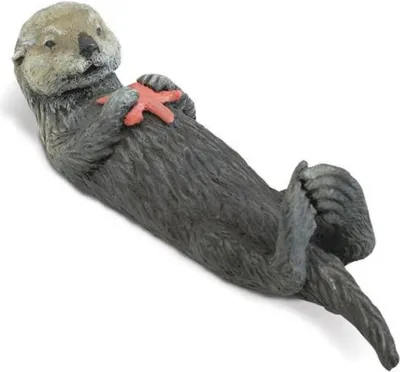 Produktbild von Safari - 252829 - Incredible Creatures, Otter mit Seestern, 15cm