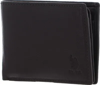 Produktbild von U.S. POLO ASSN. Leder Geldbörse Brazil Horiz Wallet Leather Brown braun