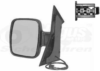 Produktbild von VAN WEZEL 3078807 Außenspiegel Seitenspiegel Links passend für MERCEDES-BENZ VITO Bus (638) Konvex Beheizt