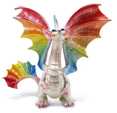 Produktbild von Safari Ltd Fairy Rainbow Dragon Figur Mehrfarbig Kinder Mehrfarbig One Size