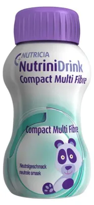 Produktbild von NUTRICIA NutriniDrink Compact Multi Fibre mit Neutralgeschmack ab dem 12. Monat, 125 ml Lösung