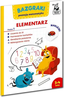 Image de Kapitan Nauka Elementarz. Bazgraki poznają matematykę Poziom 1