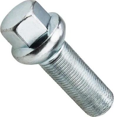 Obrázok produktu pre Skrutka kolesa M15x1,25, dĺžka závitu: 35 mm, guľový golier, SW17
