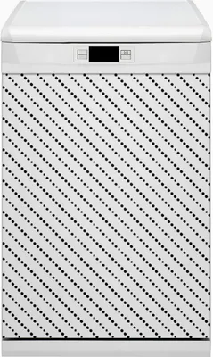 Produktbild von Dekorative Magnetmatte Küche Geschirrspüle 45x80 cm  Magnet für Spülmaschine  - Punkte