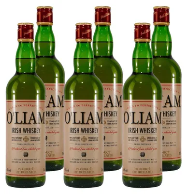 Produktbild von O´Liam Irish Whiskey (6 x 0,7L)