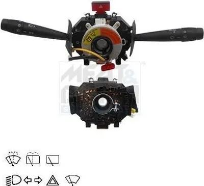 Produktbild von MEAT & DORIA 23121 Lenkstockschalter Kombischalter für FIAT PUNTO (176)
