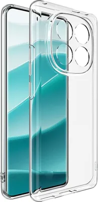 Produktbild von Für Xiaomi Redmi Note 14 Pro Plus 5G Silikon Schutz Transparent Handy Hülle Cover TPU dünn