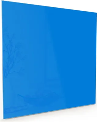 Produktbild von Küchenrückwand Spritzschutz Glas mit Motiv Hellblauer Hintergrund I 40 x 40 cm