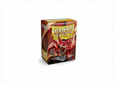Produktbild von Dragon Shield Matte-Hüllen – Rubin (100 Hüllen)
