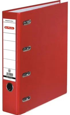 Produktbild von Herlitz 10842268, A4, Polypropylen (PP), Rot, 1 Stück(e)