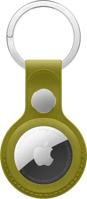 Produktbild von Apple MA7L4ZM/A, Hülle, Gelb, Apple, Fein gewoben, Edelstahl, AirTag, 34 g