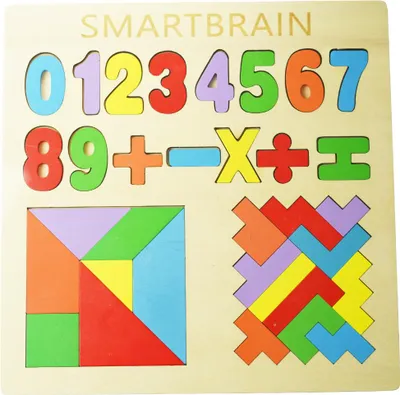 Immagine prodotto di Puzzle educativo in legno numeri Tangram Tetris puzzle