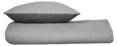 Produktbild von SCHIESSER Bettwäscheset Silva | Strickoptik | Renforcé | 2-teilig | 100% Baumwolle | Angenehm weich & glatt | YKK-Reißverschluss | 155x220 cm + 80x80 cm | Grau