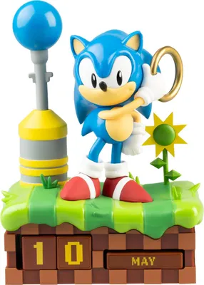 Immagine prodotto di Calendario perpetuo Sonic the Hedgehog 3D