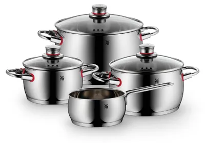Zdjęcie produktu dla WMF Quality One 0774146380, Stal nierdzewna, Stal nierdzewna, Stal nierdzewna, Stal nierdzewna, Szkło, 130 °C