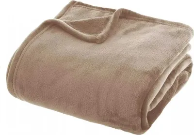 Immagine prodotto di Copriletto in pile beige 125x150 cm