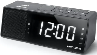 Produktbild von Muse M-172 BT, Uhr, Digital, FM, 87,5 - 108 MHz, LED, 3,05 cm (1.2")