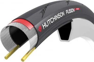 Produktbild von Hutchinson Fusion 5 Galactik 700c X 25 Steifer Rennradreifen Schwarz 700C x 25 Schwarz 700C x 25