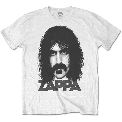 Produktbild von Frank Zappa Big Face White L T-Shirt