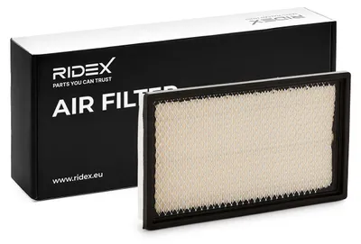 Produktbild von Luftfilter RIDEX 8A0402 für NISSAN X-TRAIL (T30) Filtereinsatz Rechteckig