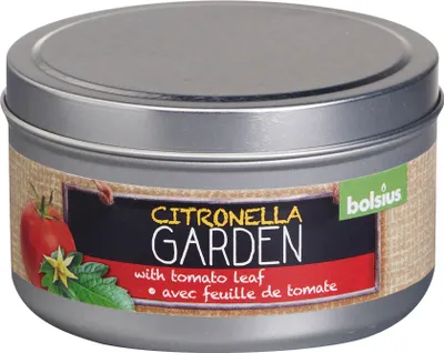 Produktbild von Bolsius Gefüllte Metalldose Tomatenbl