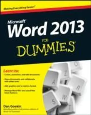 Produktbild von Word 2013 For Dummies