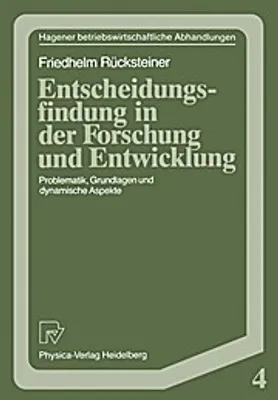 Produktbild von Entscheidungsfindung in der Forschung und Entwicklung