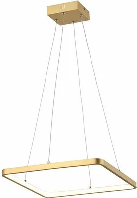 Zdjęcie produktu dla Lampa wisząca LED Anaya złota 24W Neutralna biel 1920lm akryl wym:110x40x40cm IP20 Reality