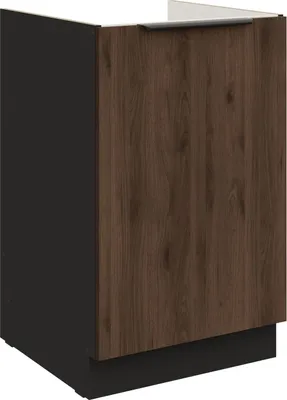 Produktbild von Küchen Spülenunterschrank 50 cm Küche MONZA Okapi Nußbaum Küchenzeile