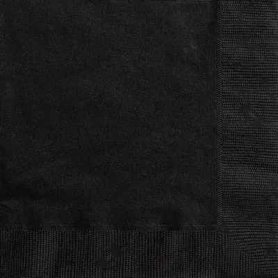Image de 20 grandes serviettes de table noires