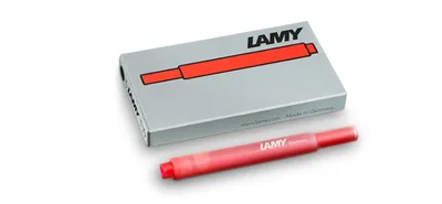 Produktbild von LAMY T10 Tintenpatronen für Füller rot 5 St.