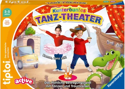Produktbild von tiptoi® ACTIVE Kunterbuntes Tanz-Theater Ravensburger 00128