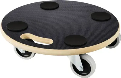 Produktbild von TOOLCRAFT TO-8997048 Transportroller MDF Traglast (max.): 200 kg 380 mm x 380 mm x 105 mm Anzahl Lenkrollen 4