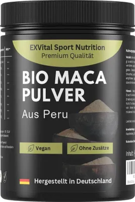 Produktbild von Maca Pulver von EXVital aus Peru, 1kg