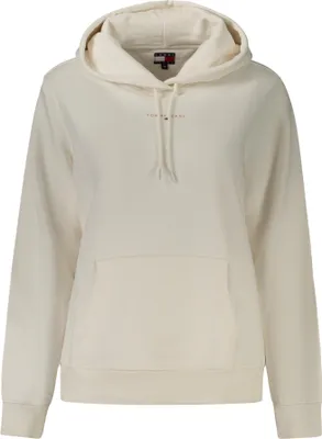Produktbild von Stylisches Damen-Sweatshirt: Weißer Kapuzenpullover aus Baumwolle