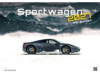 Obrázek produktu pro Sportovní auto – výkonný vůz – rok 2027 – kalendář formátu A3