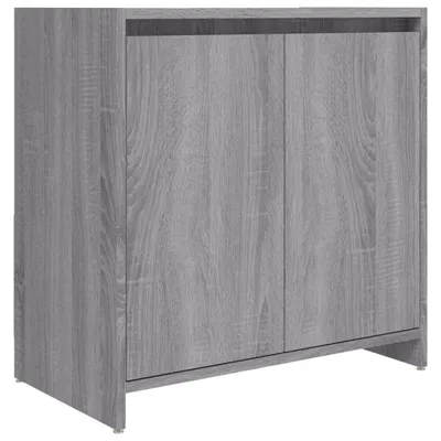 Produktbild von Eleganten-Stil Badschrank - CLORIS - Badschrank - moderne Design - Grau Sonoma 60x33x61 cm Holzwerkstoff - Badezimmerschränke - Möbel26